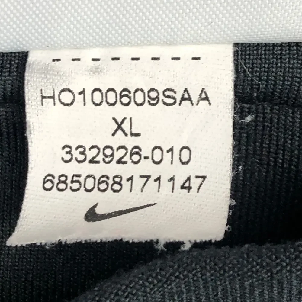 Nike Dri-FIT Filament Running Tights 332926-010 Mens XL Black Ankle Zip EUC